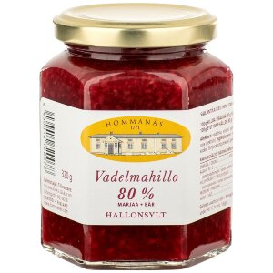 Hommanäs Raspberry Jam 80% 320 g
