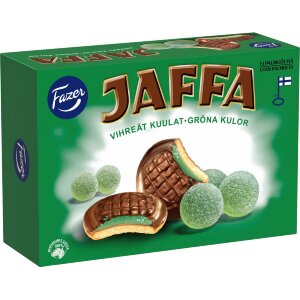 Fazer Jaffa Green Balls Pastry Biscuit 300g