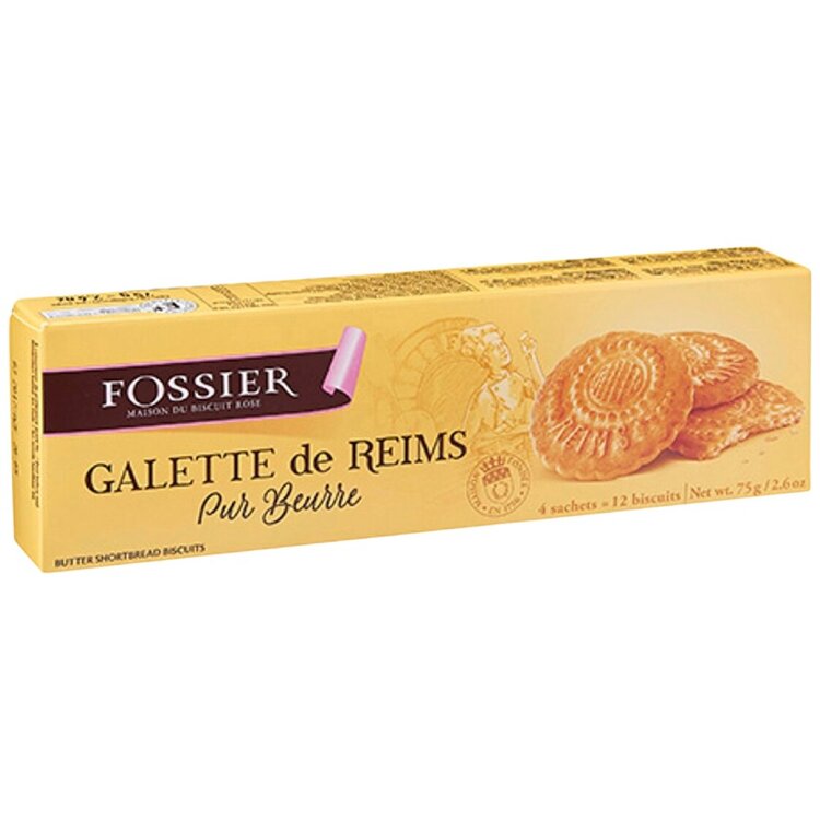 Fossier Galette Reims - biscuit 75 g