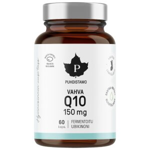 Puhdistamo Strong Q10 Ubiquinone 150 mg 60 capsules