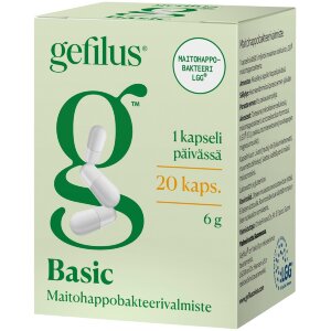 Gefilus Basic Capsule Probiotic Preparation 20 Capsules 7g Dietary Supplement