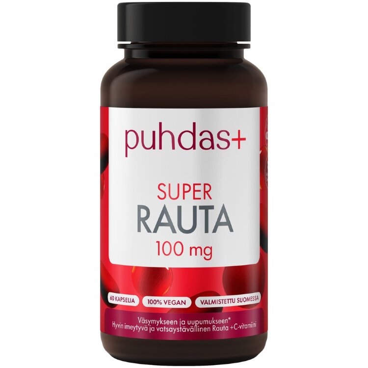 Puhdas+ Super Iron 100 mg 60 caps