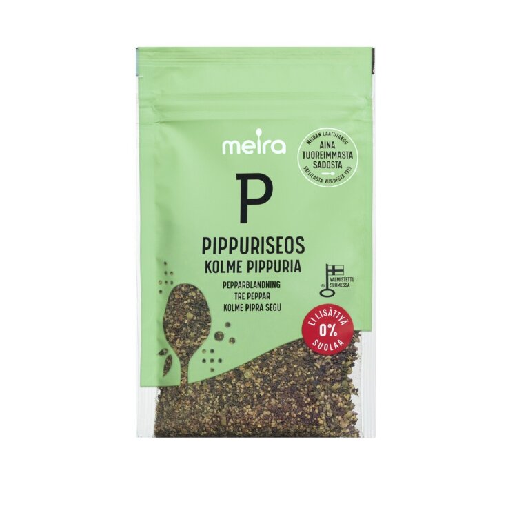 Meira Pepper Mix Three Peppers No Added Salt 32g