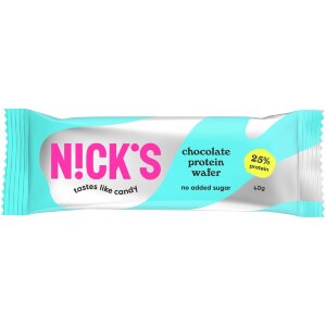 Nick's Chocolate Protein Wafer 40g Gluten-Free Protein Wafer Bar