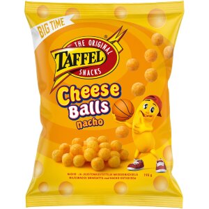 Taffel Cheese Balls Nacho Flavored Cheese Snacks 190g