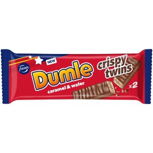 Fazer Dumle Crispy Twins Chocolate Bar 40g