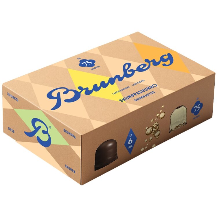 Brunberg Skumppasuukko Coated Foam Candies 150g/6pcs