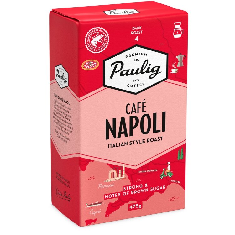 Paulig Café Napoli Coffee Filter Grind 475g