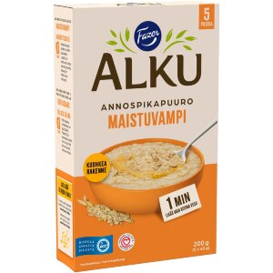 Fazer Alku Tastier Instant Porridge 200 g (5 x 40 g)
