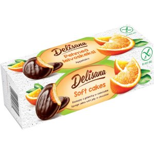 Delisana Soft Pastry Biscuit Orange 150g