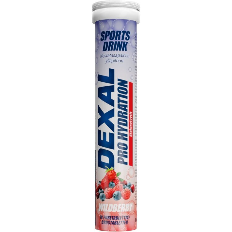 Dexal Pro Hydration Forest Berry Effervescent Tablet 18 pcs
