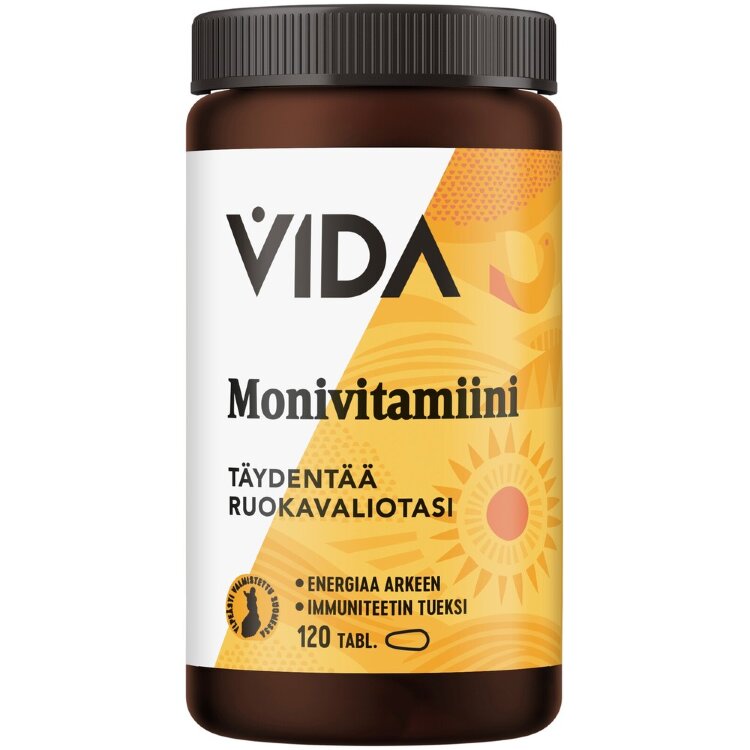 Vida Multivitamin Food Supplement 120 Tablets
