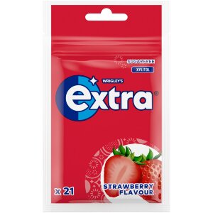Extra Strawberry 21pcs Chewing Gum