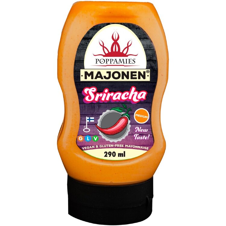 Poppamies Mayonnaise Sriracha 290ml