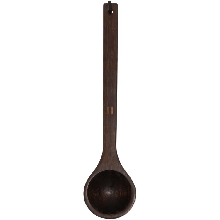 Rento Sauna Ladle Bamboo Dark