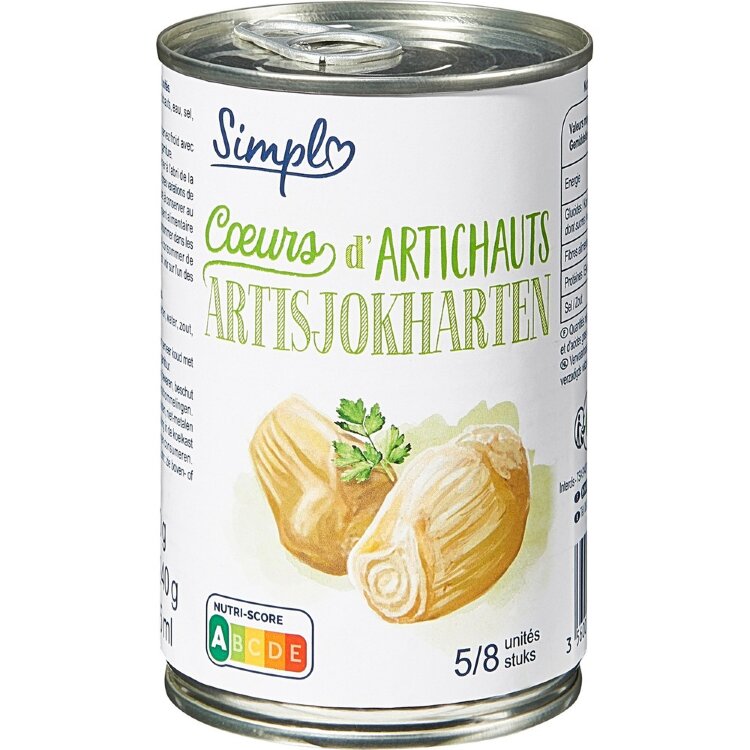 Premier Prix White Artichoke Hearts 240g