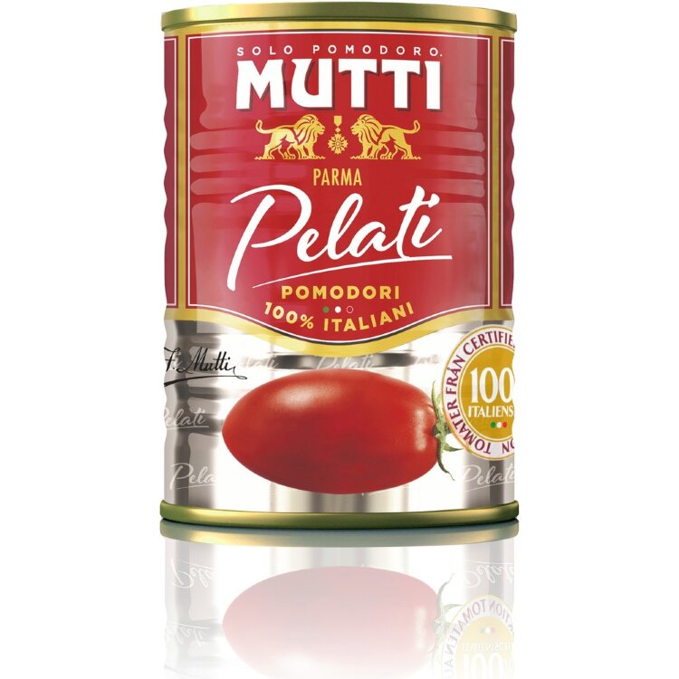 Mutti Pelati Whole Peeled Tomatoes 400g