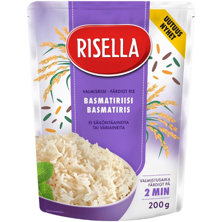 Risella Ready-Cooked Basmati Rice 200g