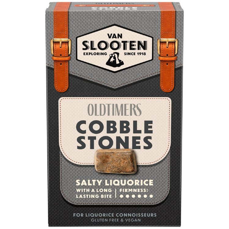 Oldtimers Cobble Stone Liquorice 235g