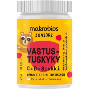 Makrobios Junior Immunity 60 Tablets 27g