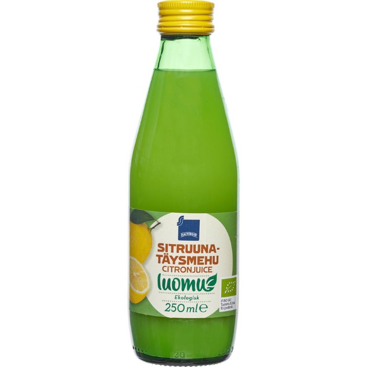 Rainbow 250ml Organic Lemon Juice