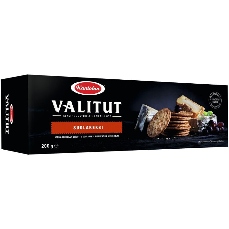 Kantolan Selected Salt Crackers 200g