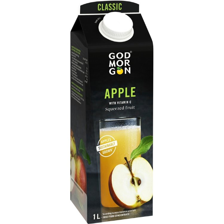 God Morgon Classic Apple Pure Juice 100% 1 L