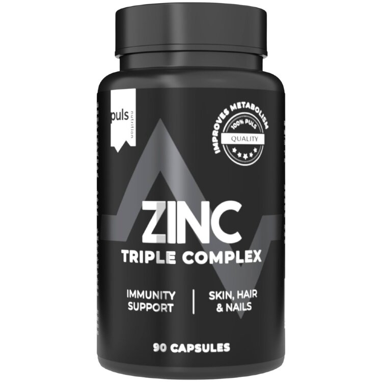 PULS Nutrition Zinc Triple Complex 90 Capsules