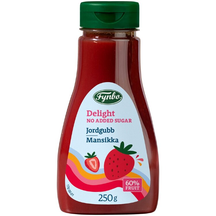 Fynbo Delight sileä mansikkahillo 250 g