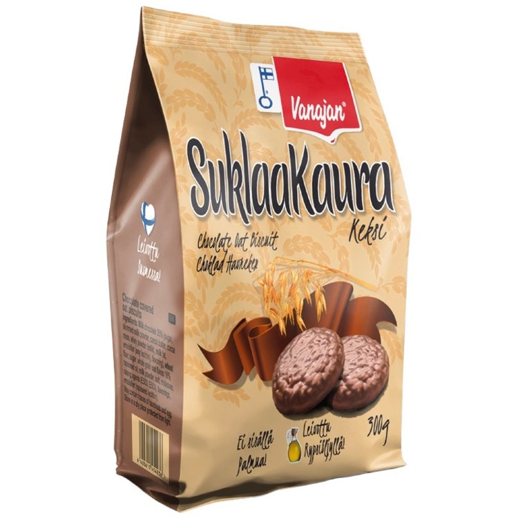 Vanajan Chocolate Oat Cookie 300 g