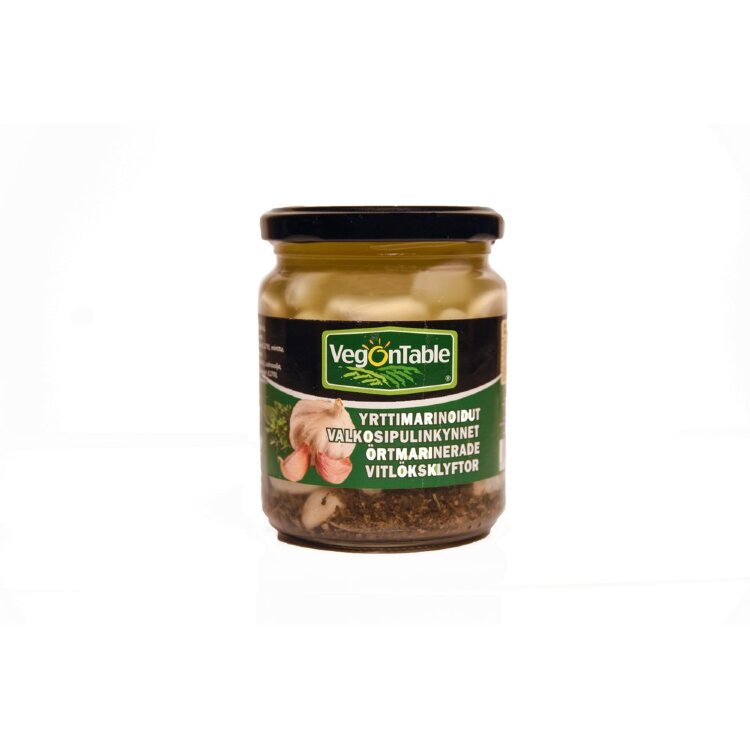 VegOnTable Herb Marinated Garlic Cloves 240/160g