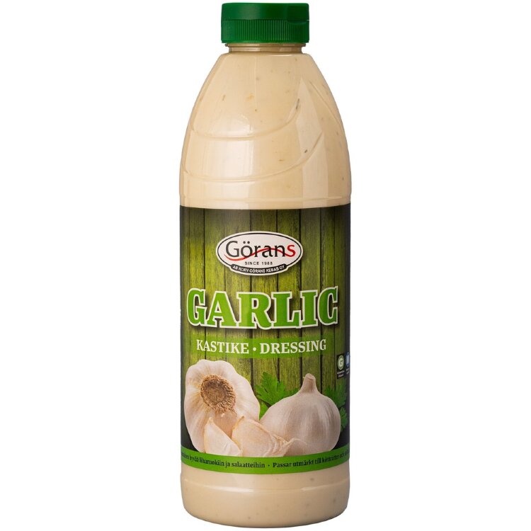 Görans Garlic Sauce 930g