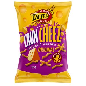 Taffel CrunCheez Original Flavored Cheese Snacks 225g