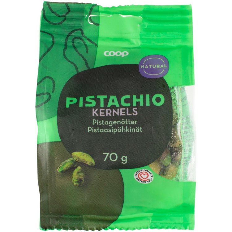 Coop Pistachio Nuts 70 g