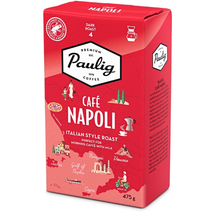 Paulig Café Napoli Coffee Filter Grind 475g