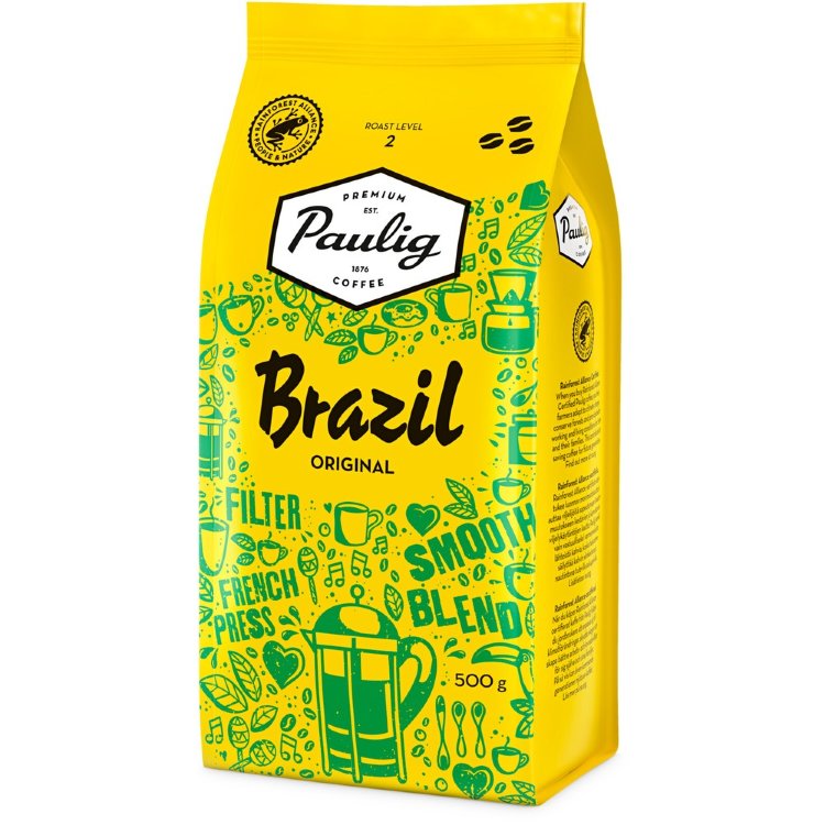 Paulig Brazil Original Coffee Coffee Beans 500g