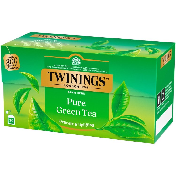 Twinings  25x2g Pure Green Tea