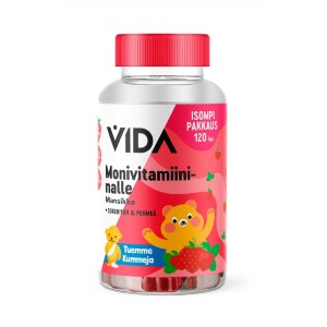 Vida Multivitamin Bear Strawberry 120 pcs / 240 g