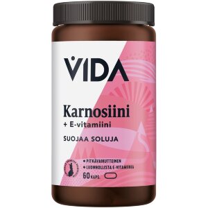 Vida Dietary Supplement Carnosine 400 mg and Vitamin E 60 Capsules / 32 g