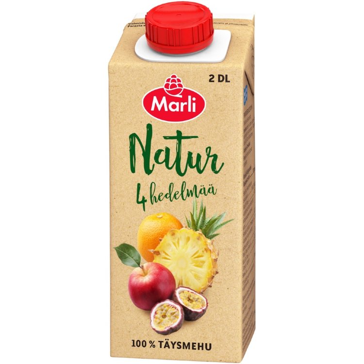 Marli Natur Four Fruits Concentrate Juice 2 dl