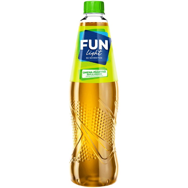 FUN Light Apple And Pear Flavored Drink Concentrate 0.5l