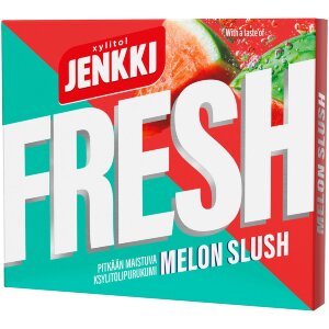 Jenkki Fresh Melon Slush Xylitol Chewing Gum 32g
