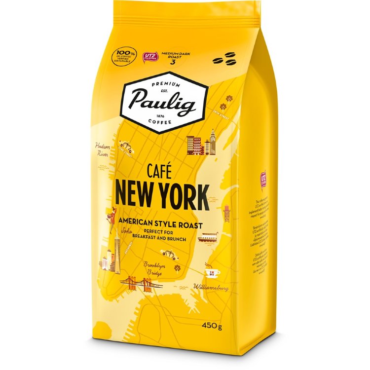 Paulig Café New York Coffee Coffee Beans 450g