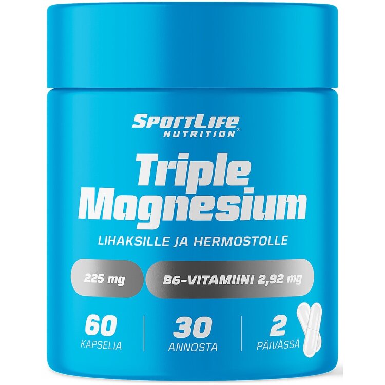 SportLife Nutrition Triple Magnesium 60kaps