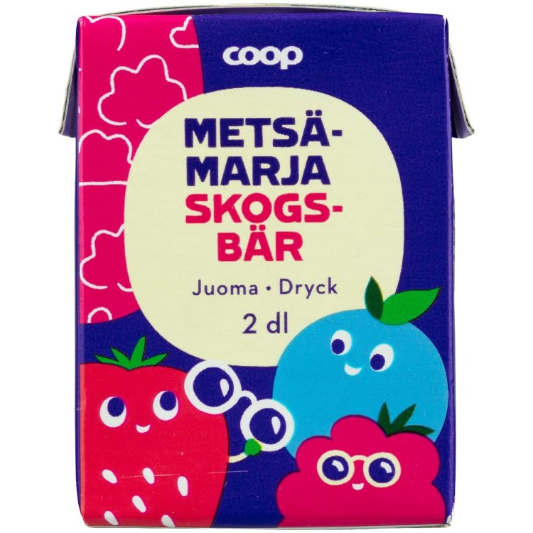 Coop Forest Berry Drink 2dl