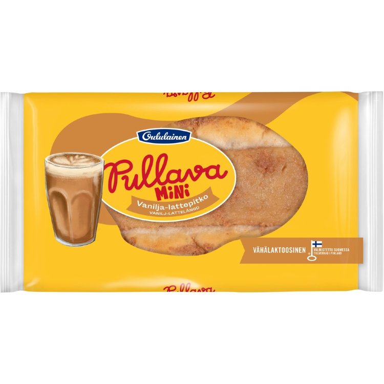 Oululainen Pullava Mini Vanilla Latte Braid 250g