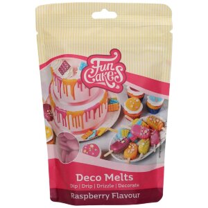 Funcakes decomelts -buttons, raspberry 250g