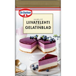 Dr. Oetker 10 pcs Gelatin Sheets