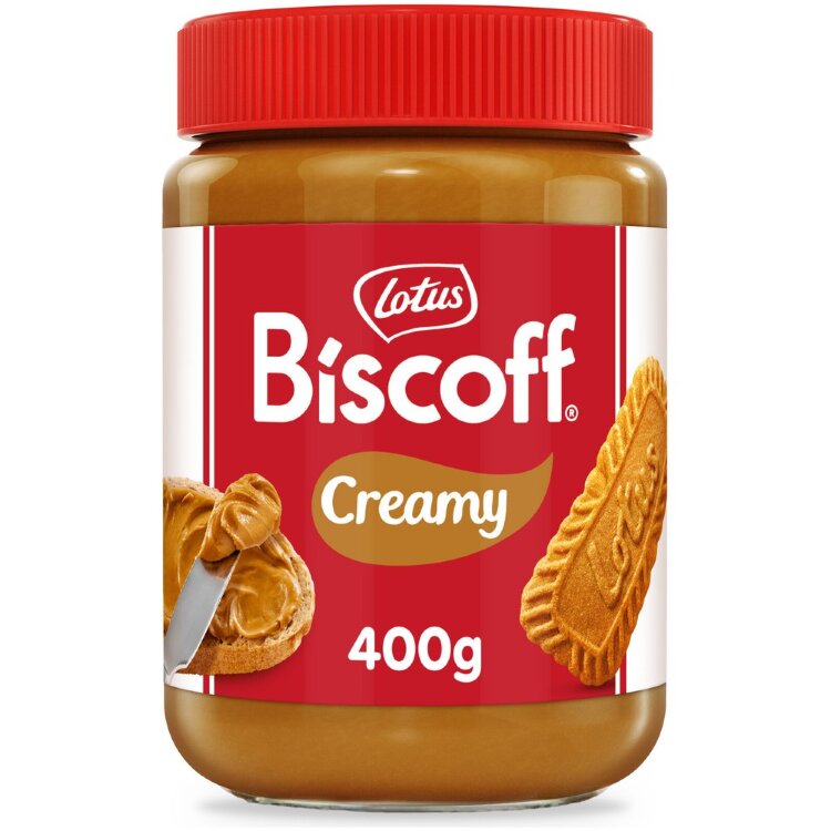Lotus Biscoff Spread Creamy Caramelized Biscuit Spread 400g