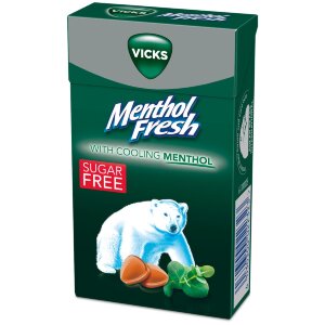 Vicks Menthol Fresh Sugar-Free Throat Lozenge 40g